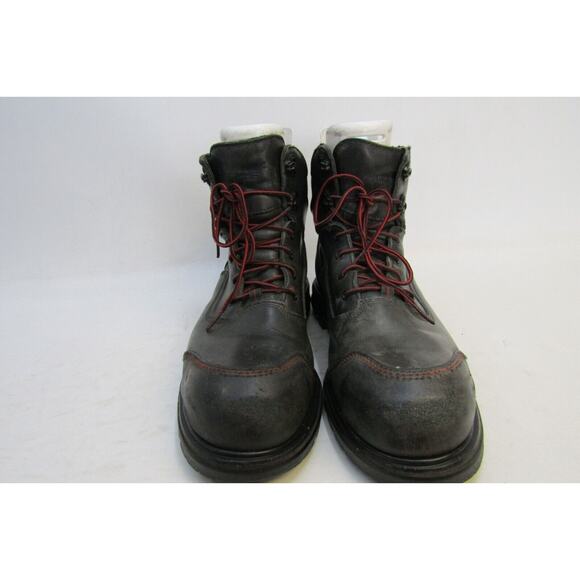 Red Wing 2400 Mens Sz 12 D Black Leather Composite Toe Lace Up Ankle Work Boots main image 5